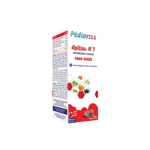 Pediakids Apitou N°1 Sans Sucre 150ml