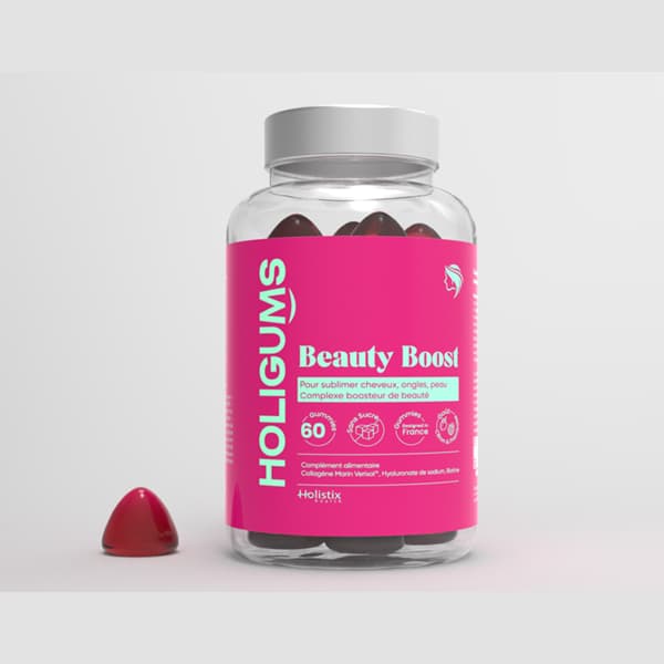 Holistix Health Holigums Beauty Boost Citron & Frambnoise 60 Gummies