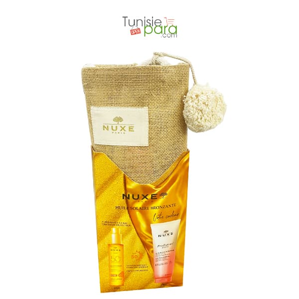 Nuxe Huile Bronzante 150ml Spf50+ + Gelee Florale 200ml Offerte + Sac Offert
