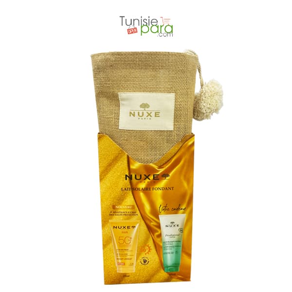 Nuxe Lait Solaire Fondant 150ml Spf50+ + Gelee Neroli 200ml Offerte + Sac Offert