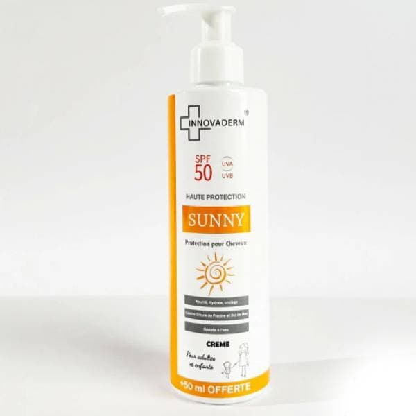 Innovaderm Sunny Creme Cheveux Spf50 250ml (emballages Deffectueux)