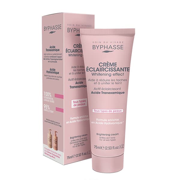 Byphasse Creme Visage Eclaircissante Whitening Effect 75ml