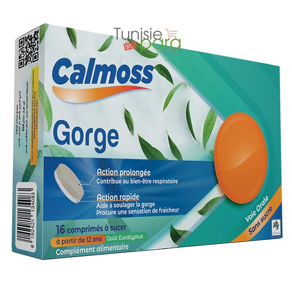 Vital Calmoss Gorge Eucalyptus Boite 16 Comprime