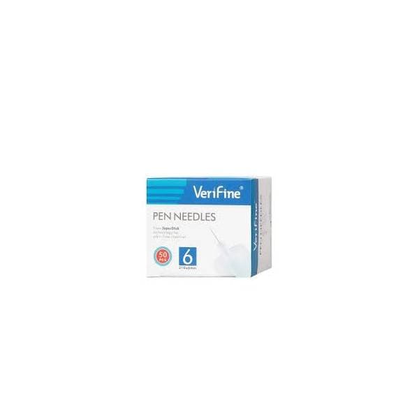 Verifine Aiguilles Stylos A Insuline 6 Mm B/50