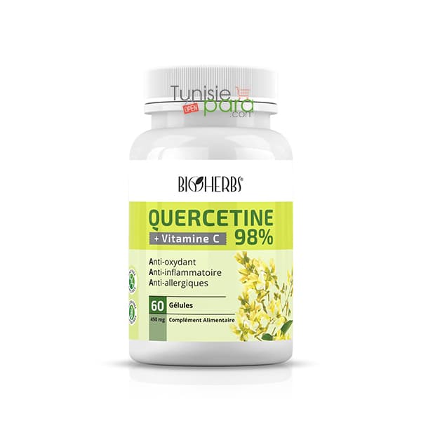 Bioherbs Quercetine 98% Gelules Boite 60