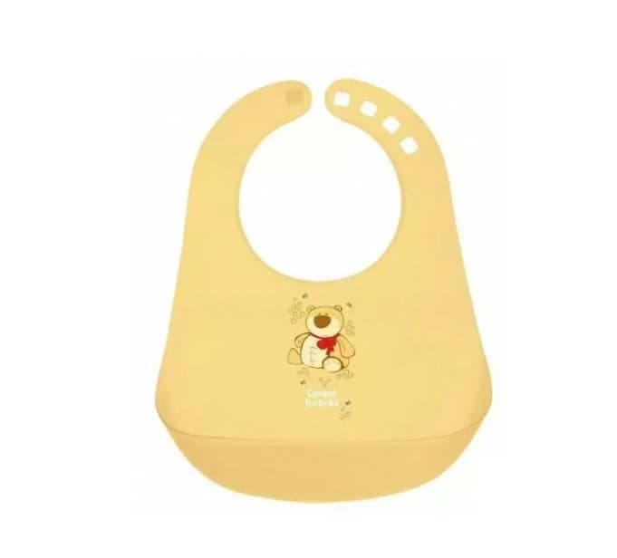 Canpol Bavoir Plasqtique Happy Animals Jaune 2/404