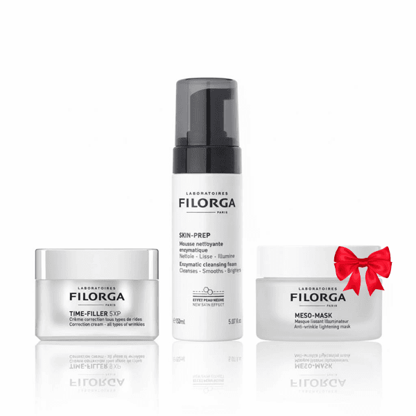 Filorga Time-filler 5xp Creme Pot 50ml +skin-prep Mousse Nettoyante Enzymatique 150ML + Meso Mask 30ml Offert