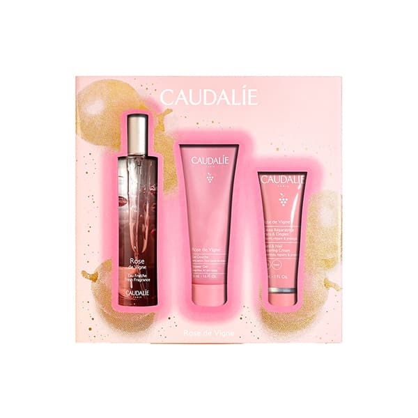 Caudalie Coffret Eau Fraiche Rose De Vigne