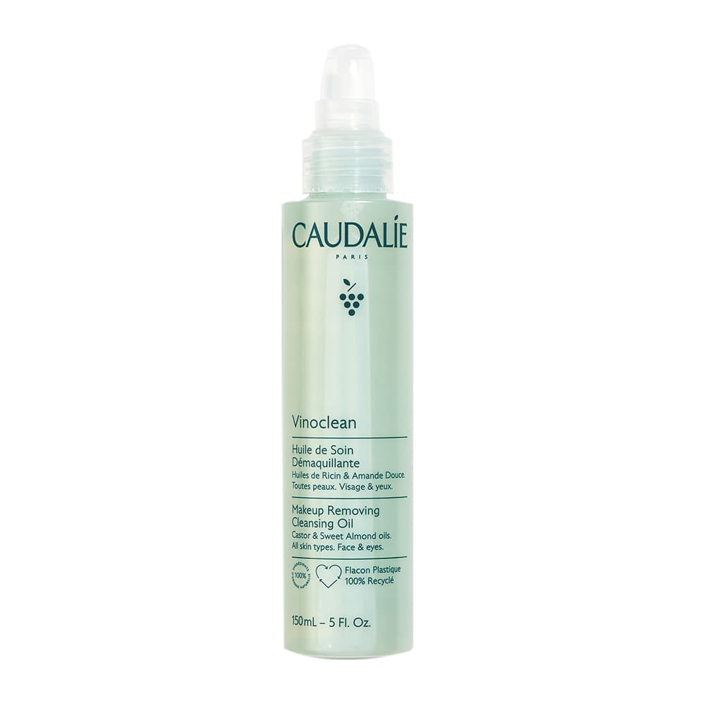 Caudalie Vinoclean Huile De Soin Demaquillante A L_huile D_amande Douce + Ricin 150ml