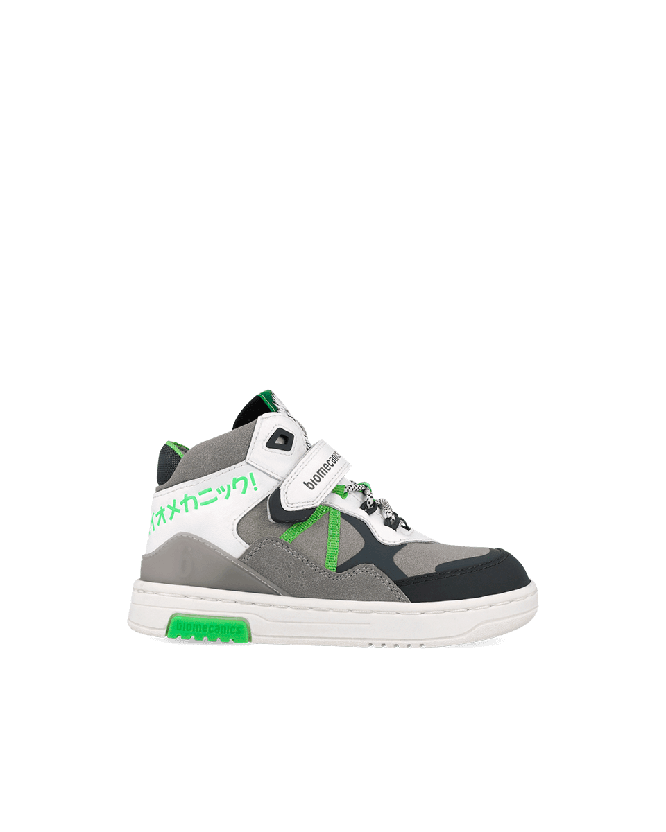 Biomecanics Bottine Casual Blanc Et Vert (napa) Pointure 28 Ref: 251237-A543