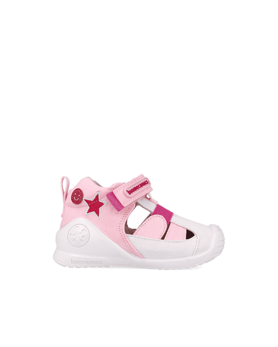 Biomecanics Sandale Etoile Blanche (gabardine) Pointure 22 Ref: 252182-B050