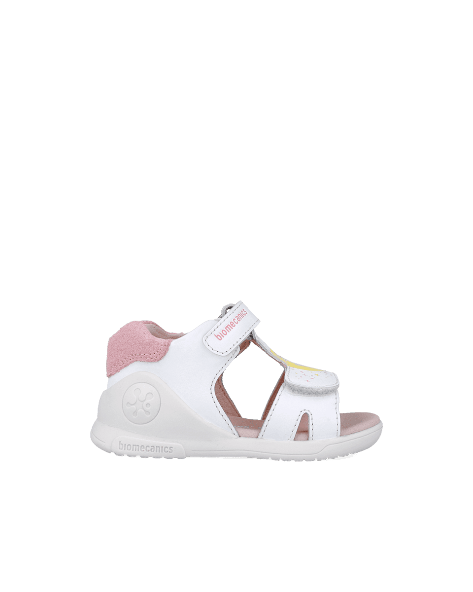 Biomecanics Sandale Twin Blanche (napa) Pointure 24 Ref: 252140-A050