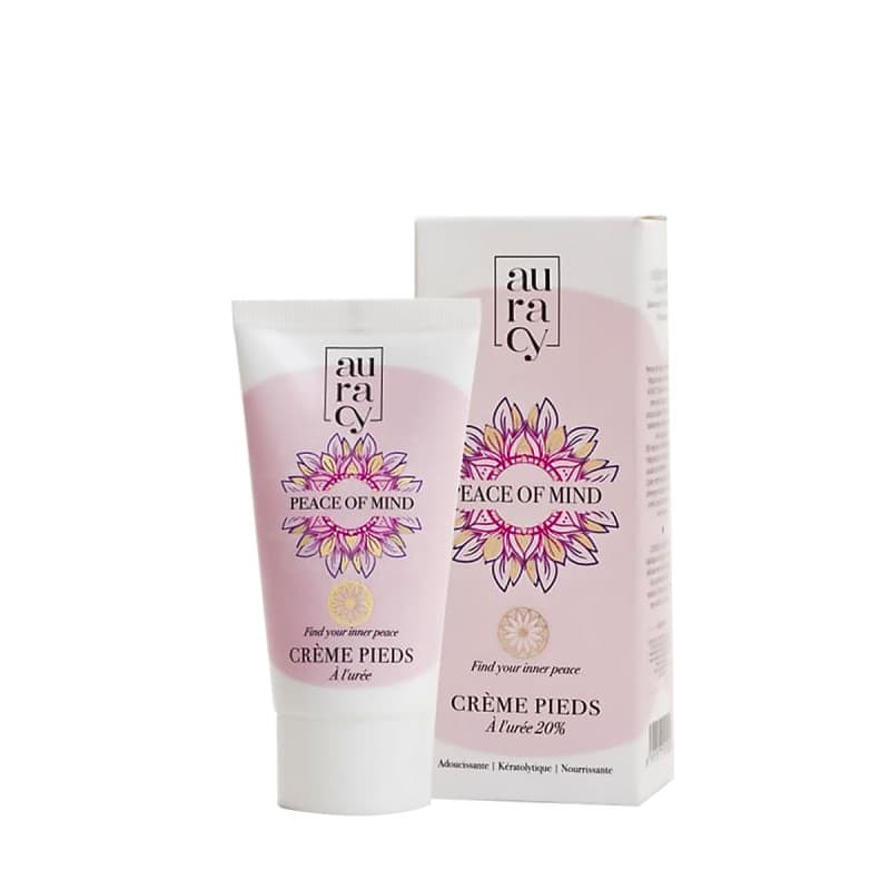 Auracy Peace Of Mind Creme Pieds A L Uree 20% 50GR