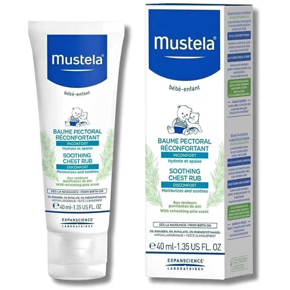 Mustela Baume Pectoral Reconfortant 40ml (date Exp 11/2026)