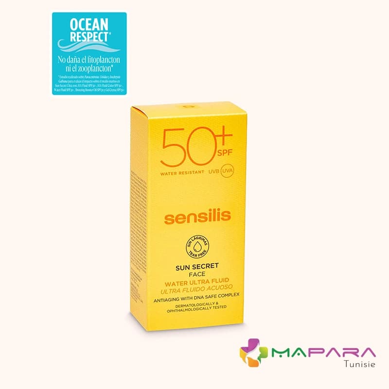 Sensilis Sun Secret Ultra-fluide Aqueux SPF 50+ 50ml