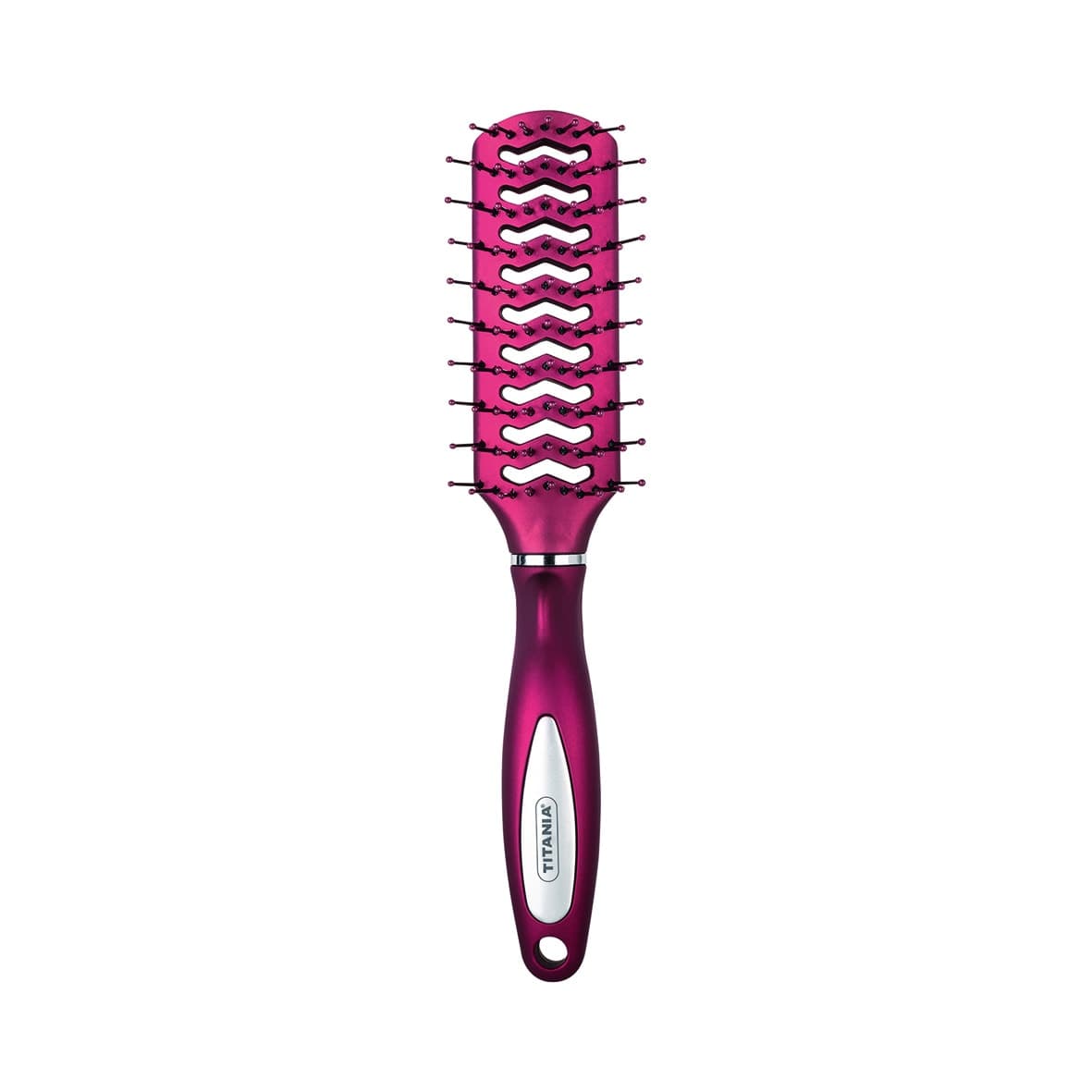 Titania Brosse Double Tunnel 9 Rangees 24CM 1634
