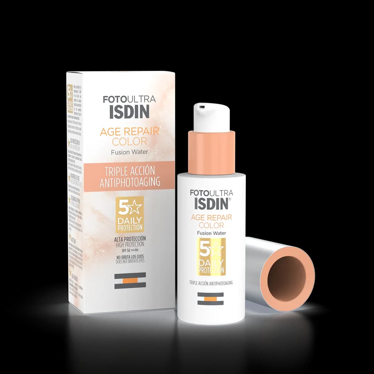 ISDIN Ecran Solaire Age Repair Triple Action Teinte Spf50+ 50ml