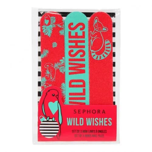 Sephora Set De 3 Mini Limes A Ongles Wild Wishes Accessoire Ongles