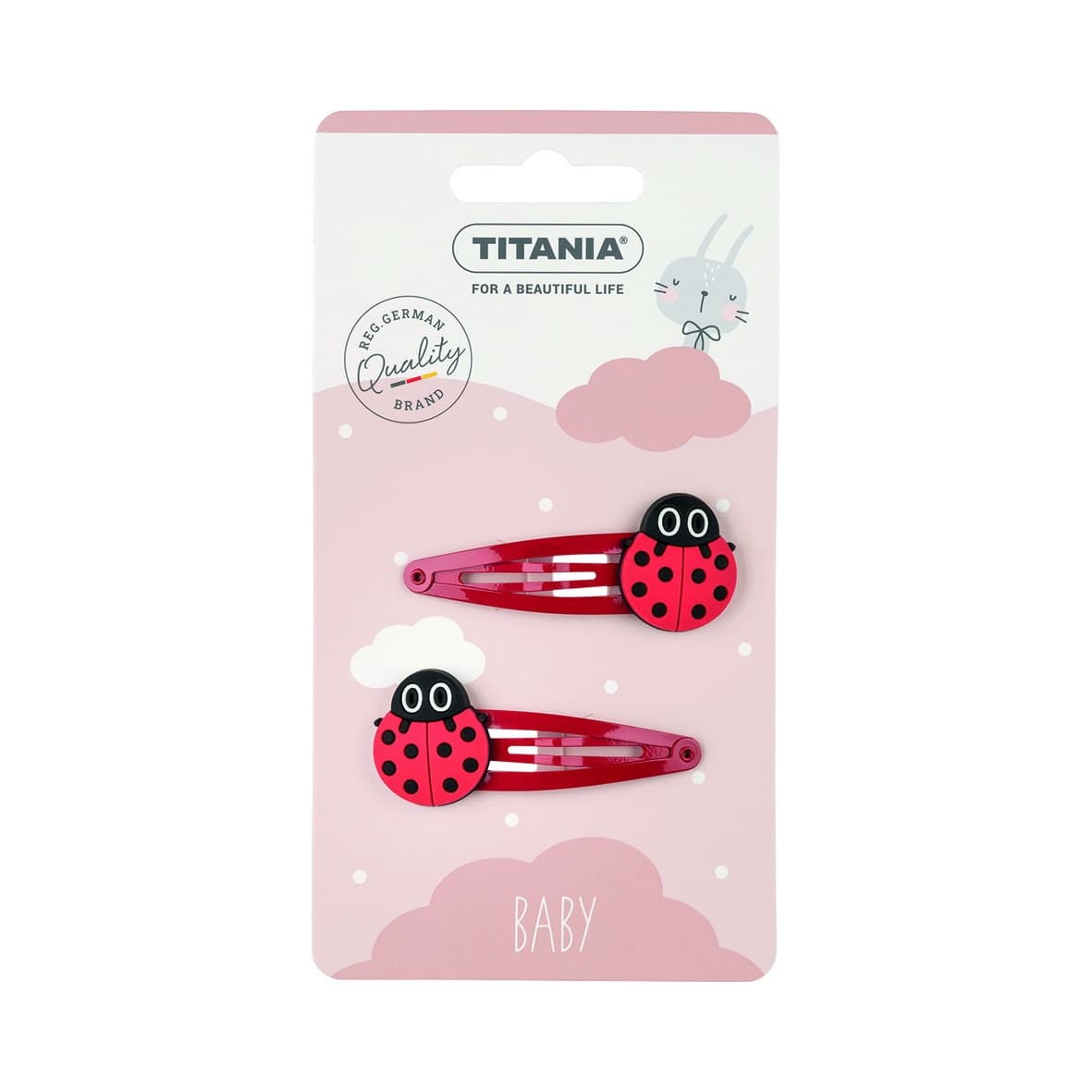 Titania 2 Clips A Cheveux Coccinelle 8510 Kids