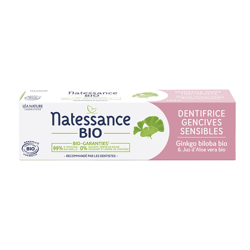Natessance Dentifrice Bio Gencives Sensibles 75 ML
