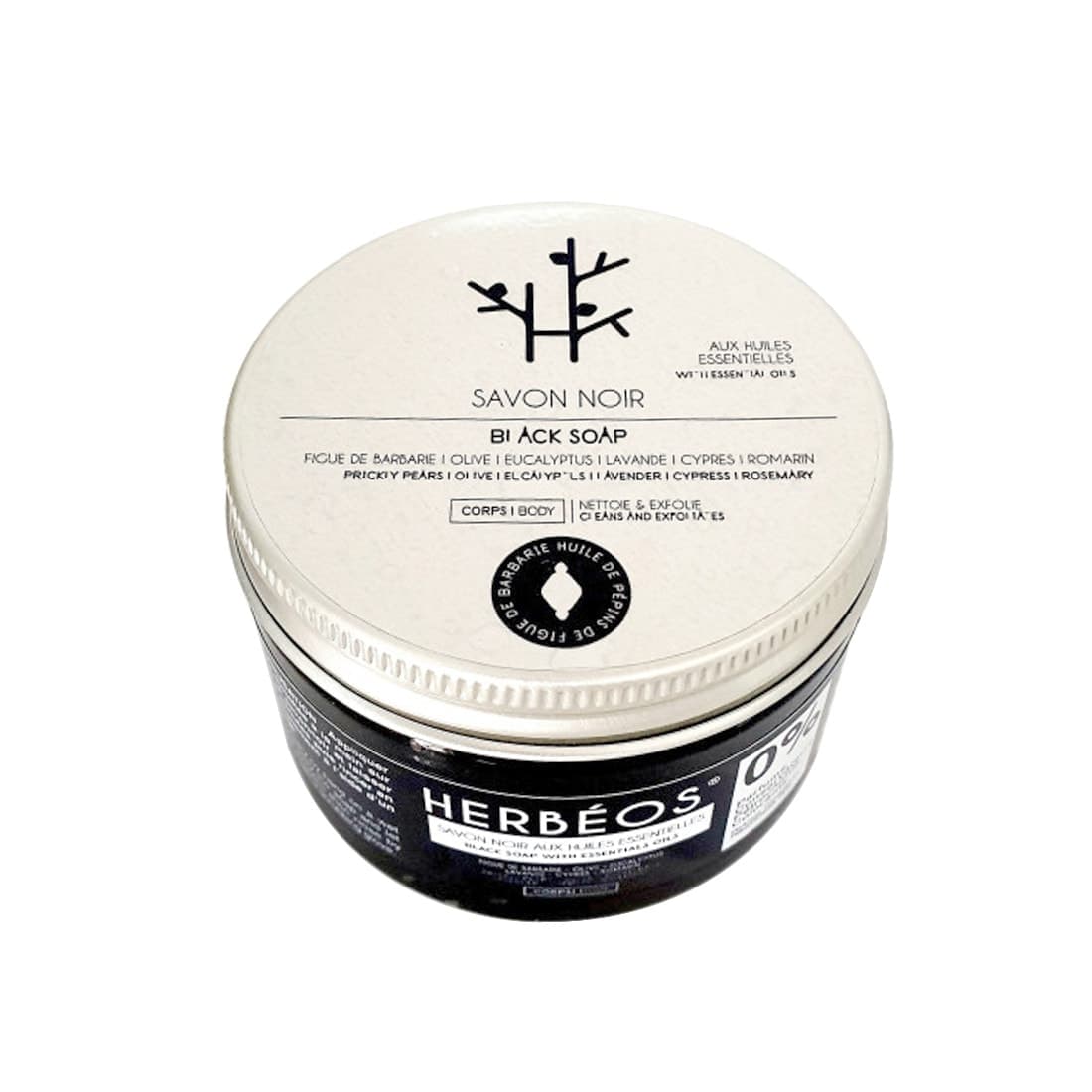 Herbeos Savon Noir Ghassoul 150ml