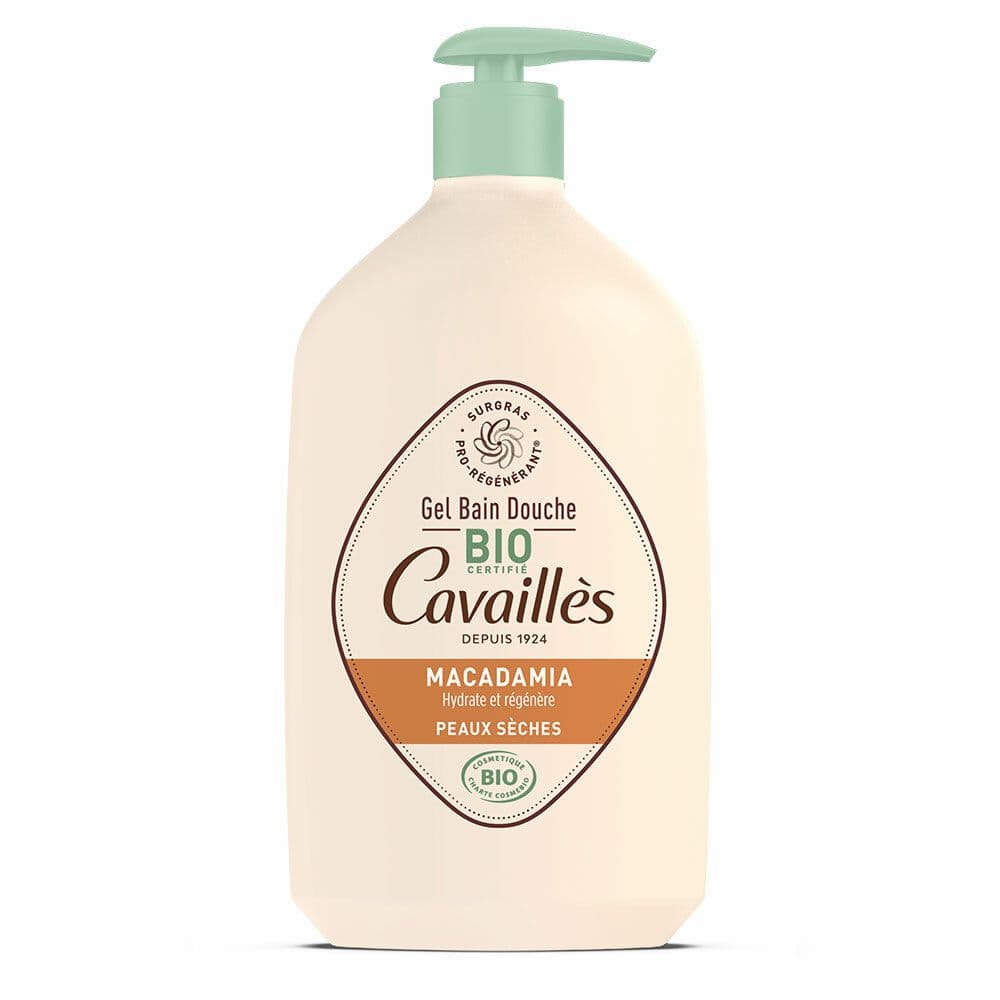 Roge Cavailles GEL Bain Douche Peaux Seches Macadamia Bio 400 ML