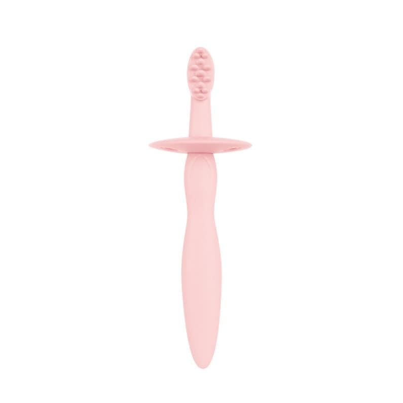 Canpol Brosse A Dents En Silicone Avec Anneau De Dentition Rose 51/500