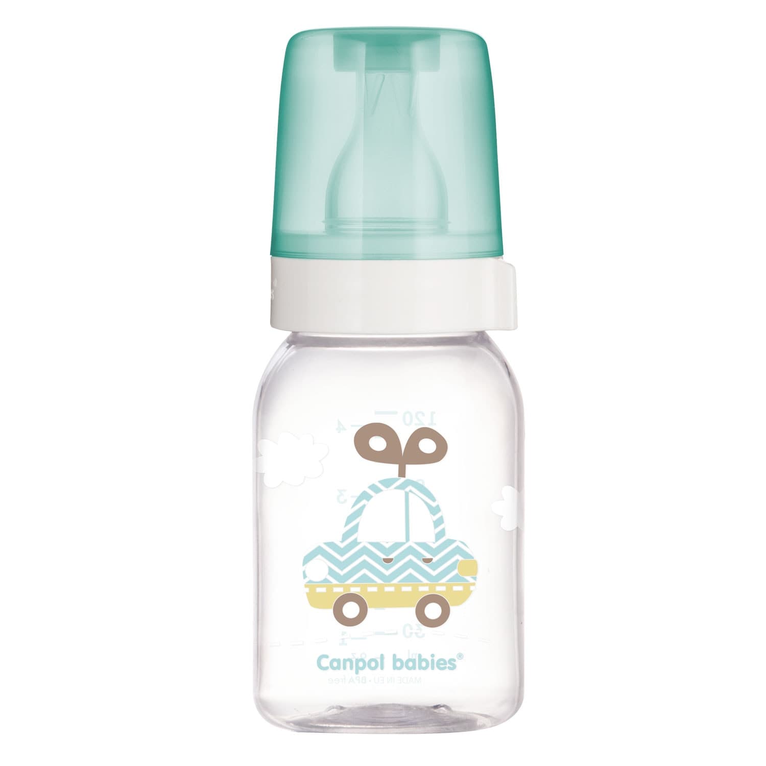 Canpol Biberon En Verre Col Etroit Toys 120ml 42/202