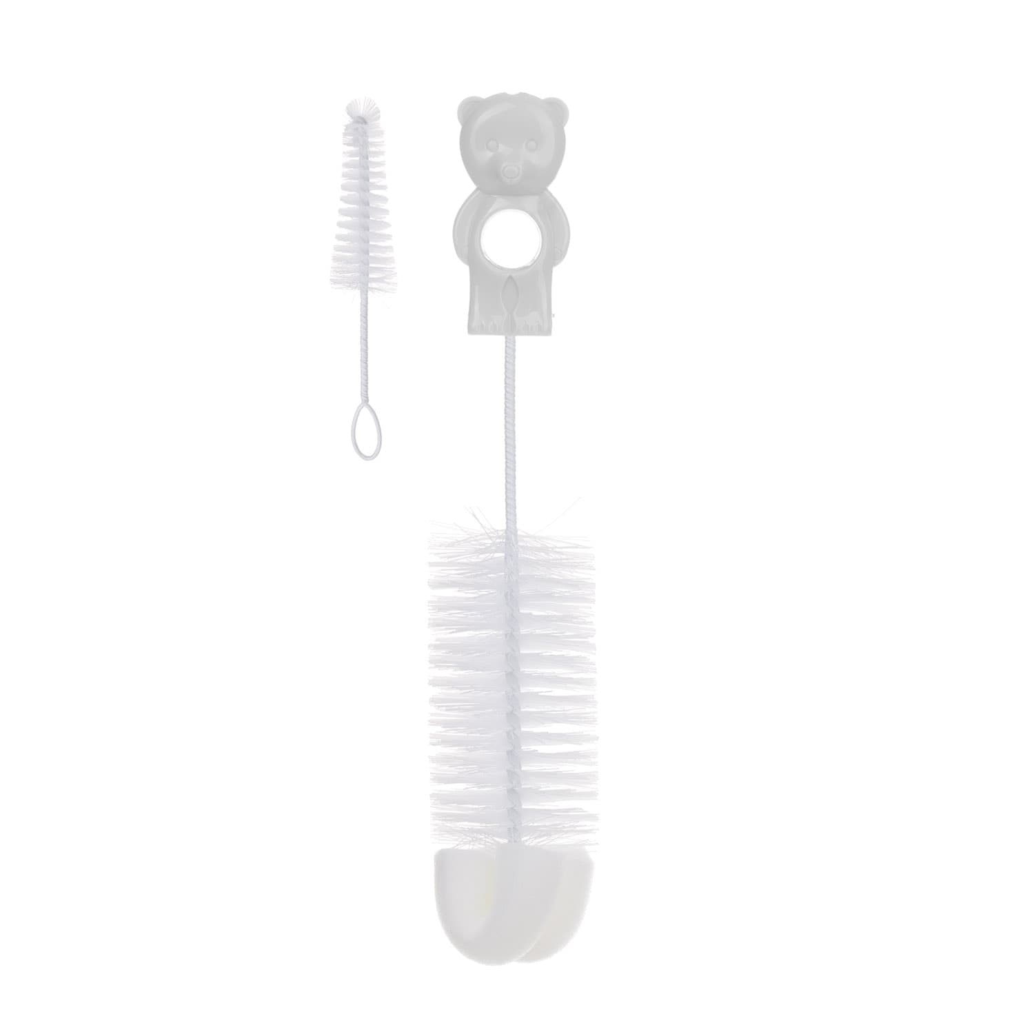 Canpol Brosse Pour Biberons Et Tetines Avec Eponge Blanc 2/410