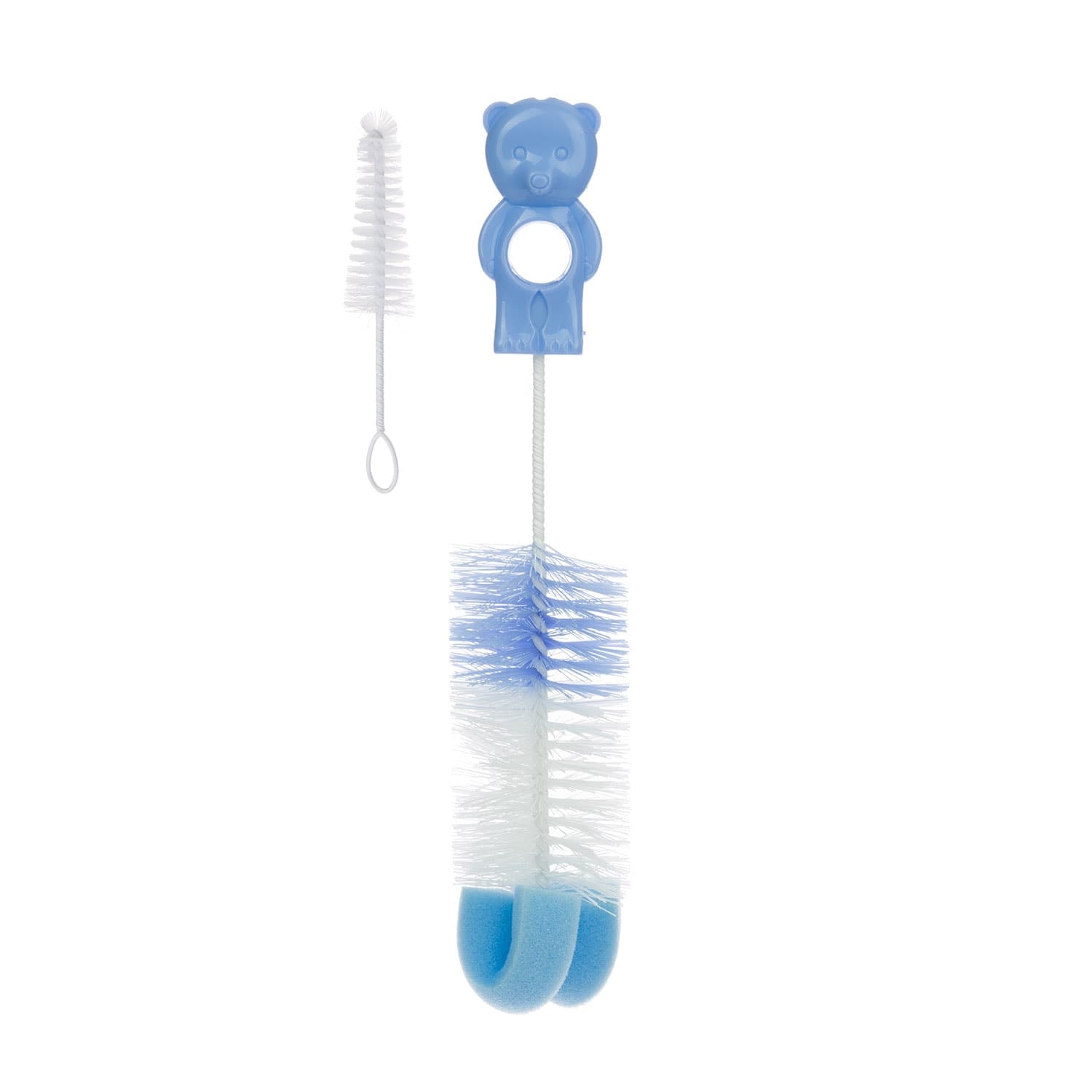 Canpol Brosse Pour Biberons Et Tetines Avec Eponge Bleu 2/410