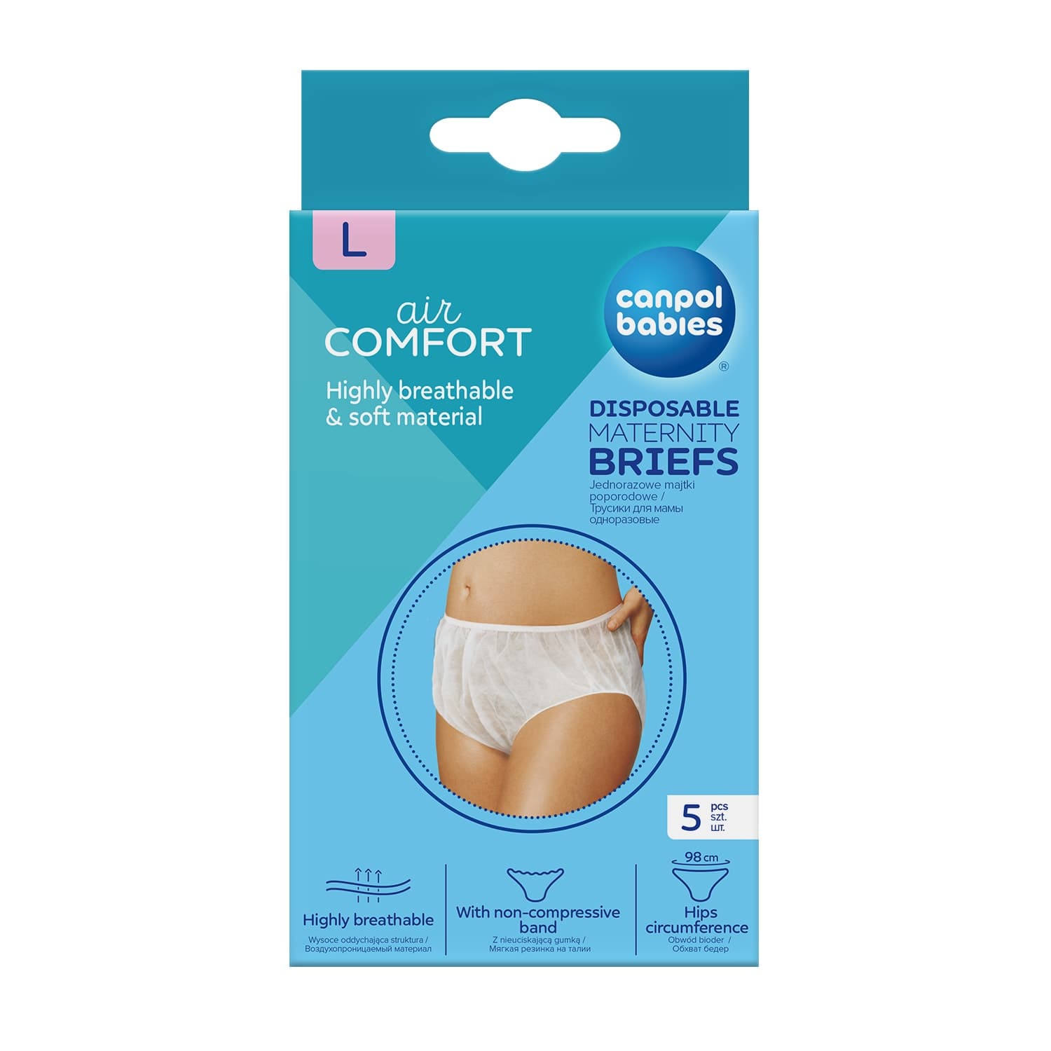 Canpol Culottes De Maternite Jetables 5 Pcs Taille L 9/599