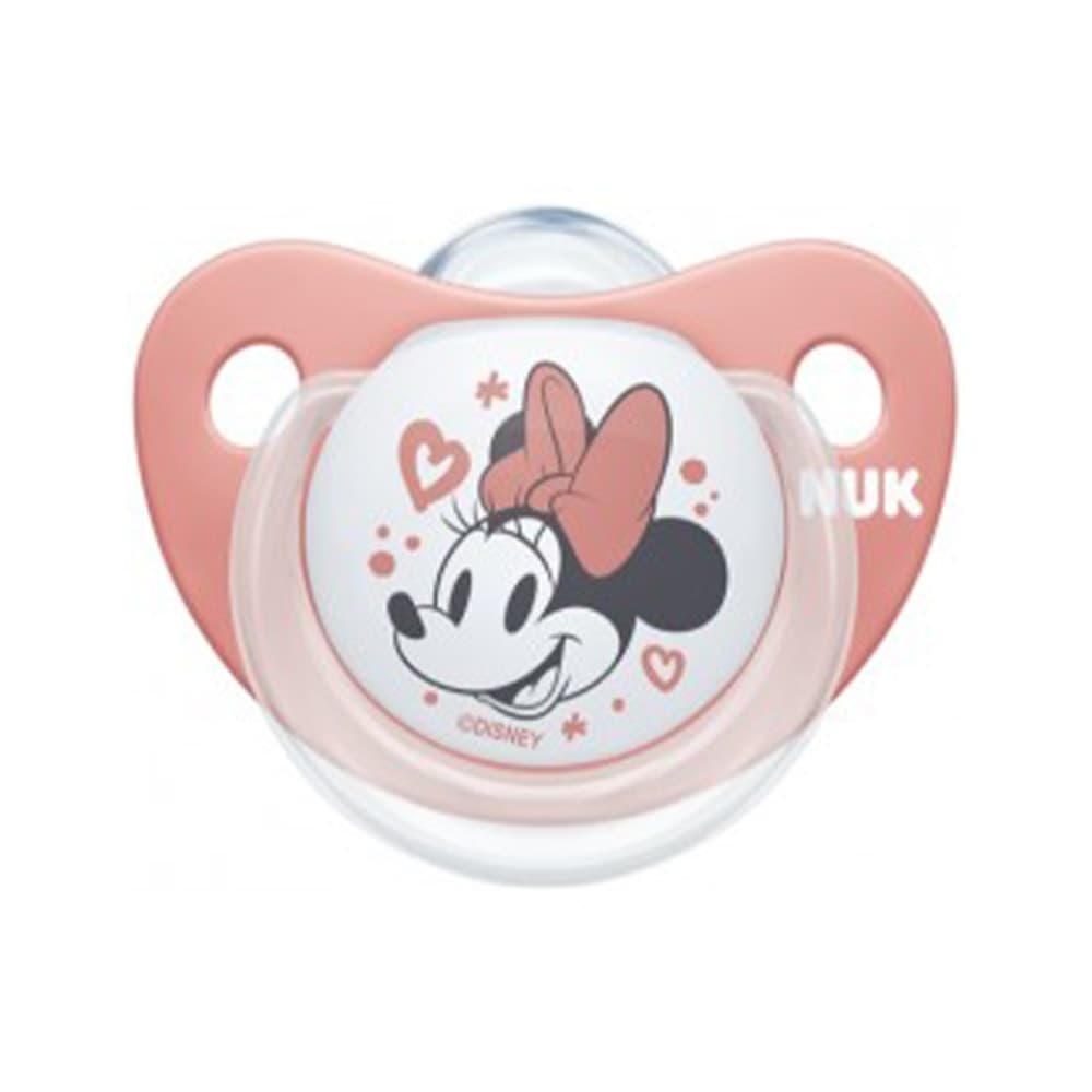 Nuk Sucette Disney Mickey Mouse Fille Avec Boite 6-18 Mois