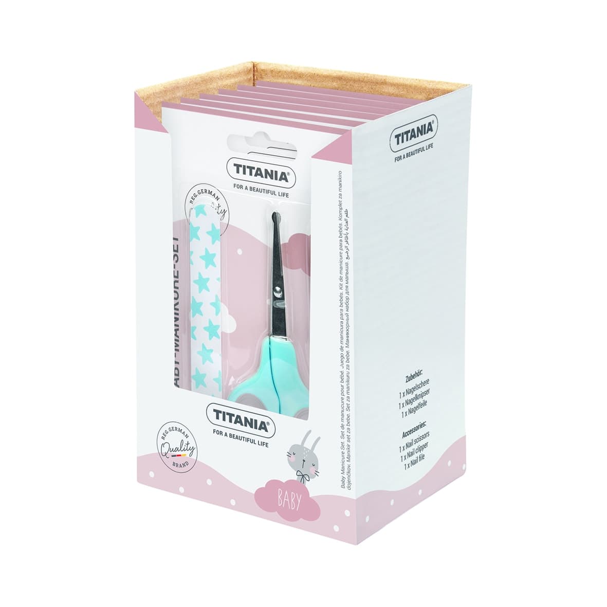 Titania Set Soin Des Ongles Bebe 1296B