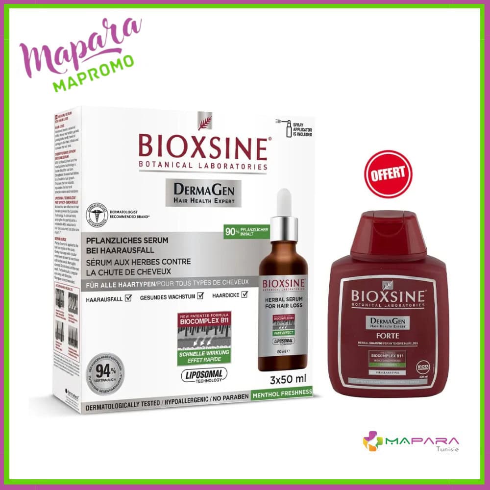 Bioxsine Dermagen Pack Serum Chute De Cheveux