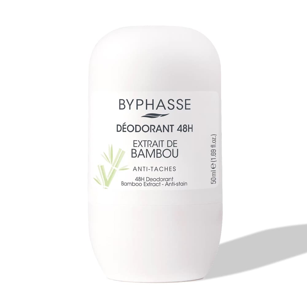 Byphasse Deodorant Roll On Anti Taches Bambou 50ml