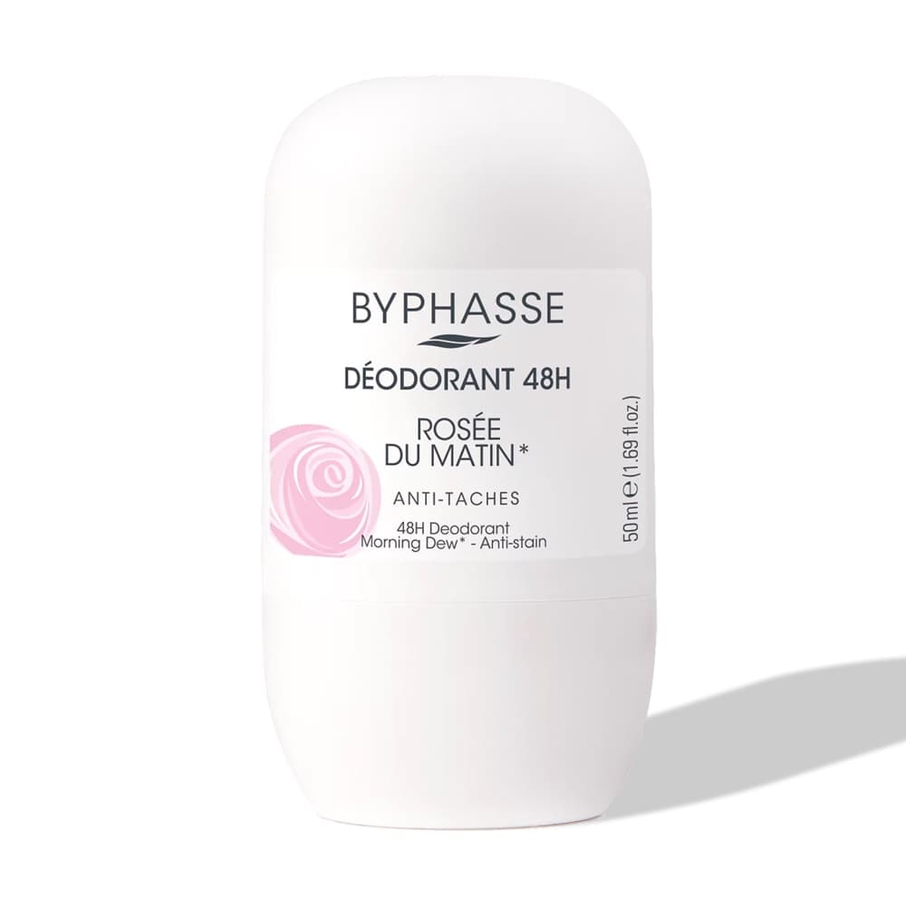 Byphasse Deodorant Roll On Anti Taches Rosee De Matin 50ml