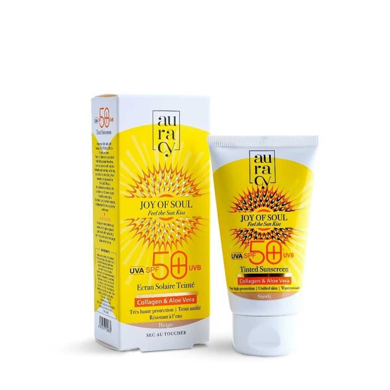 Auracy Ecran Solaire Teinte Spf50+ Beige 50gr