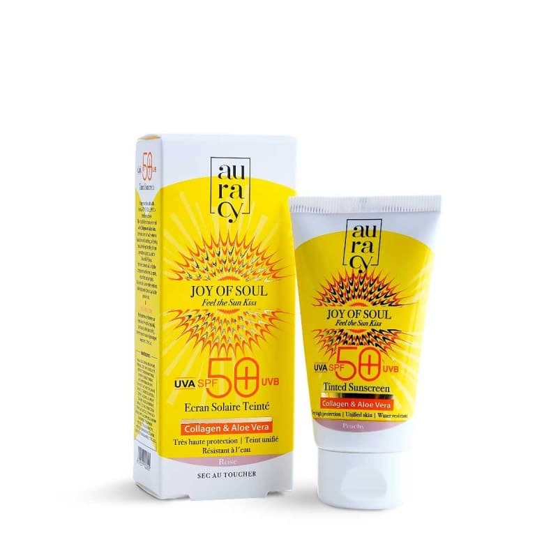 Auracy Ecran Solaire Teinte Spf50+ Rose 50gr