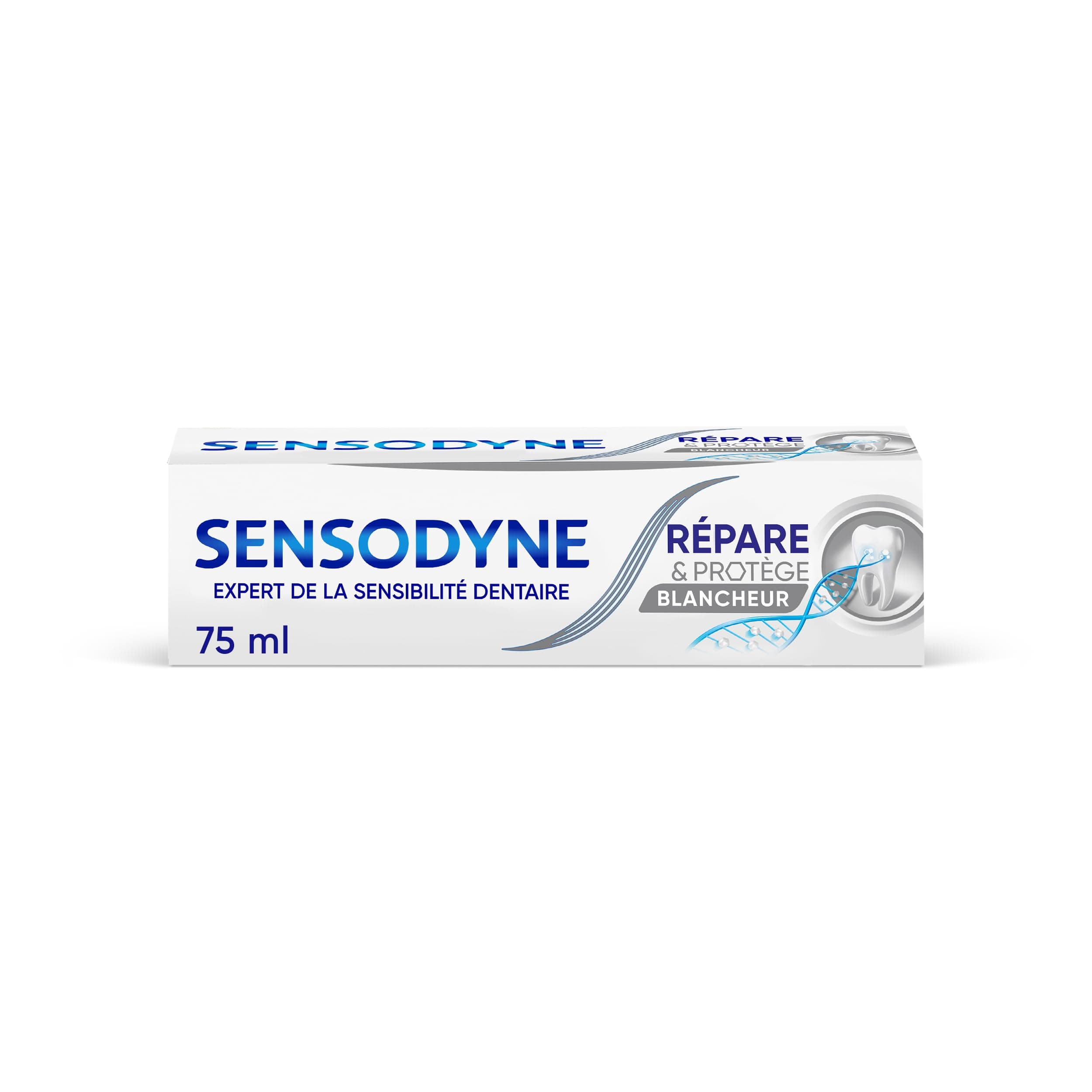 Sensodyne Dentifrice Blancheur Repare Et Protege 75ml