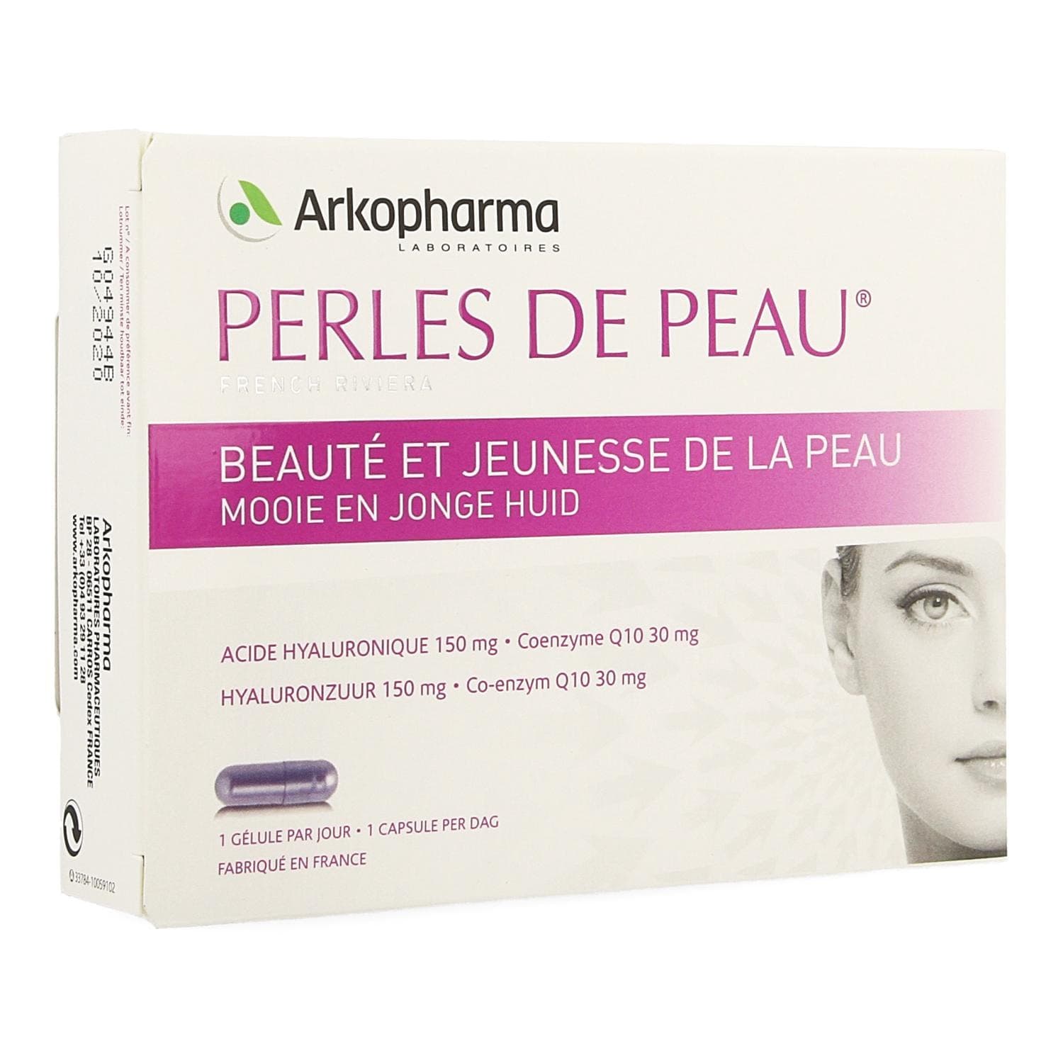Arkopharma Perles De Peau Beaute Et Jeunesse 30 Gelules