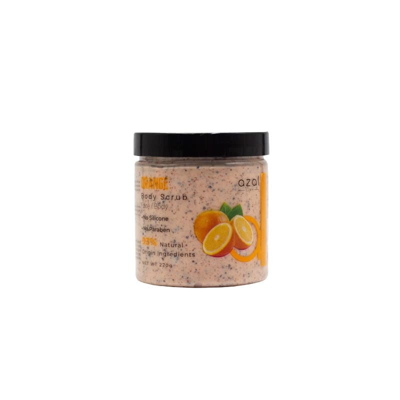 Azal Gommage Pour Corps Et Visage Orange 220gr