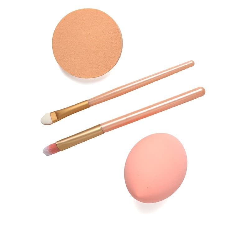 Azal Lot De 2 Eponges Maquillage Et 2 Applicateurs