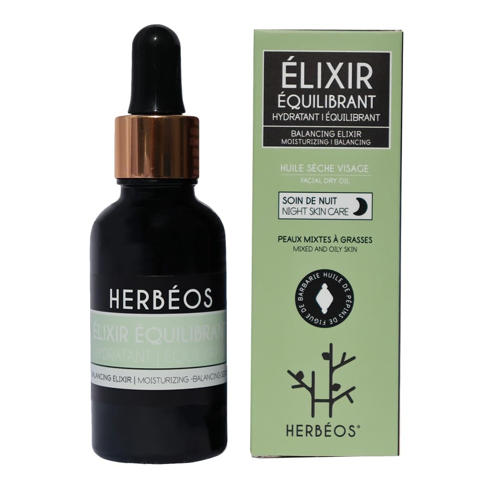 Herbeos Serum Equilibrant Peaux Mixtes A Grasses 30ml