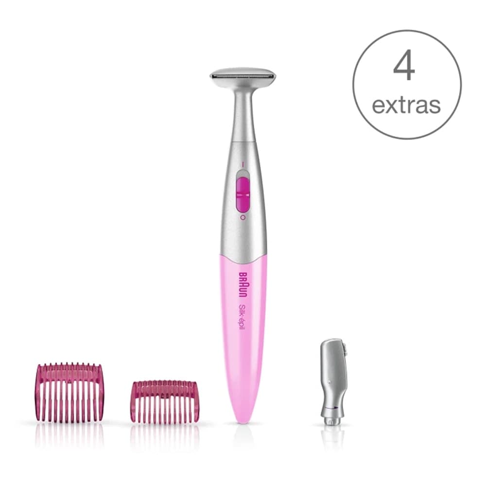 Braun Tondeuse 3-en-1 Silk-epil Fg1100 Rose