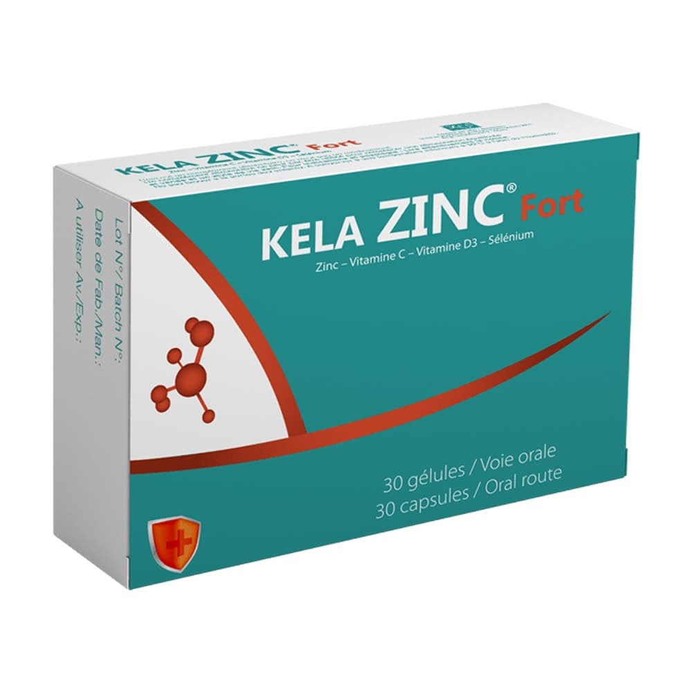 Kela Zinc Fort 30 Gelules