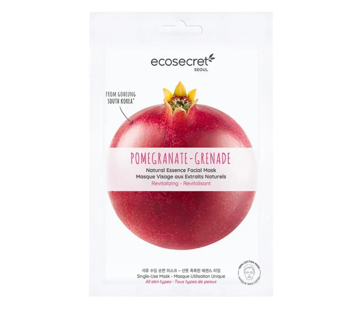Eco Secret Masque Visage Extraits Naturels De Grenade 20ml
