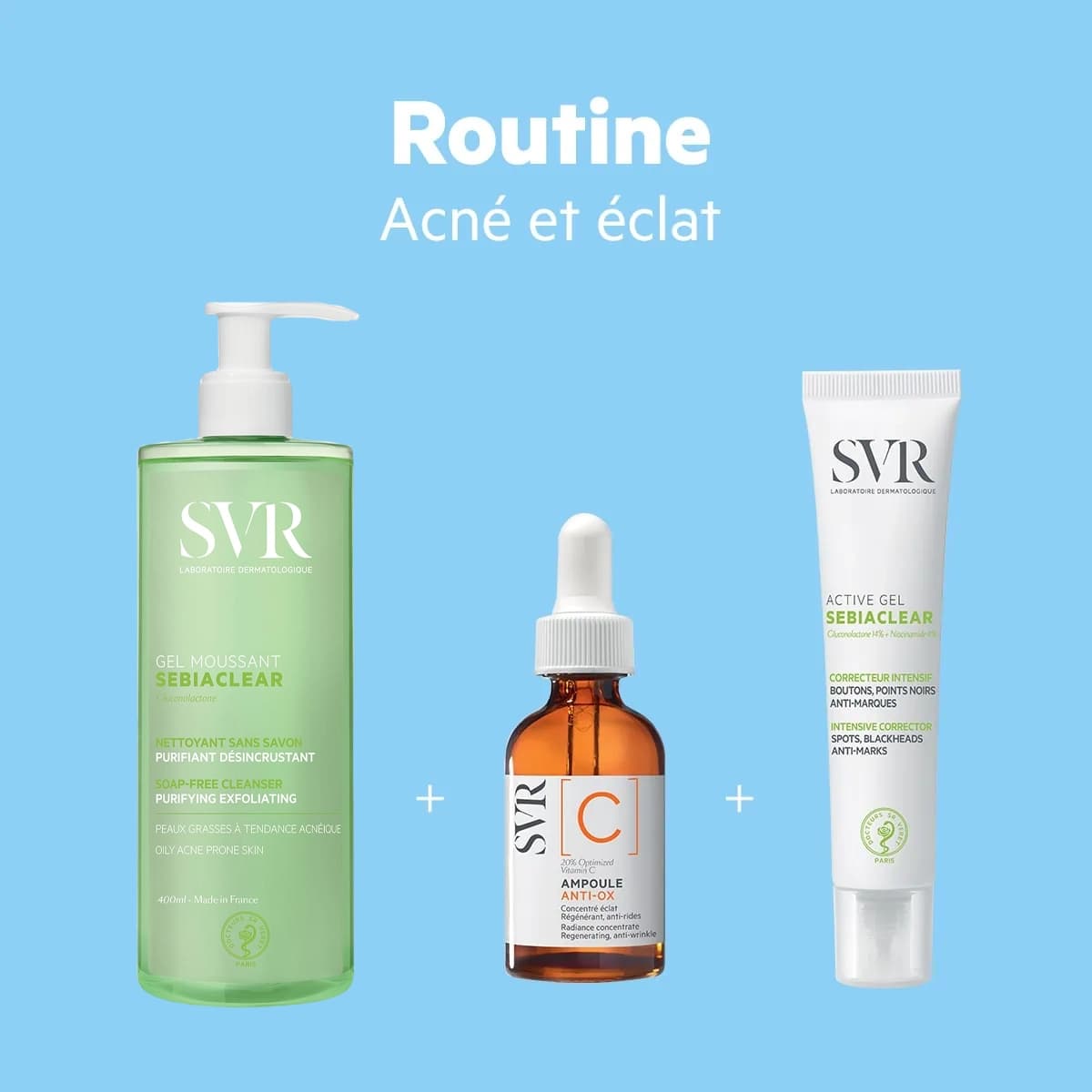 Maroutine SVR Sebiaclear Acne Et Eclat