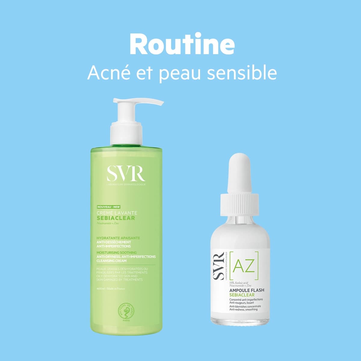 Maroutine SVR Sebiaclear Acne Et Peau Sensible