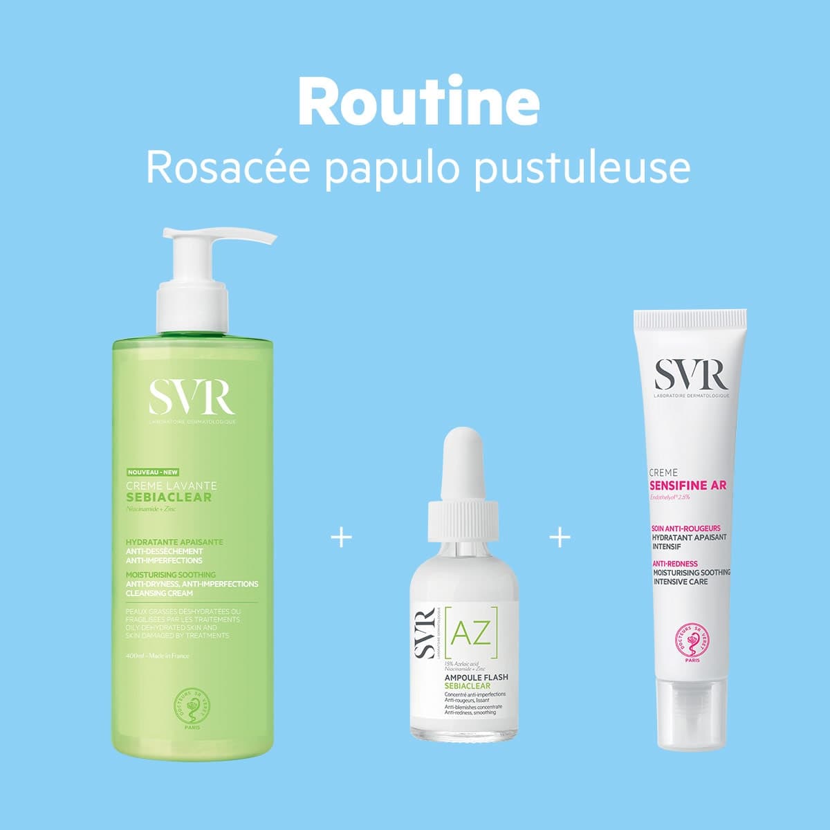 Maroutine SVR Sebiaclear Rosacee Papulo Pustuleuse