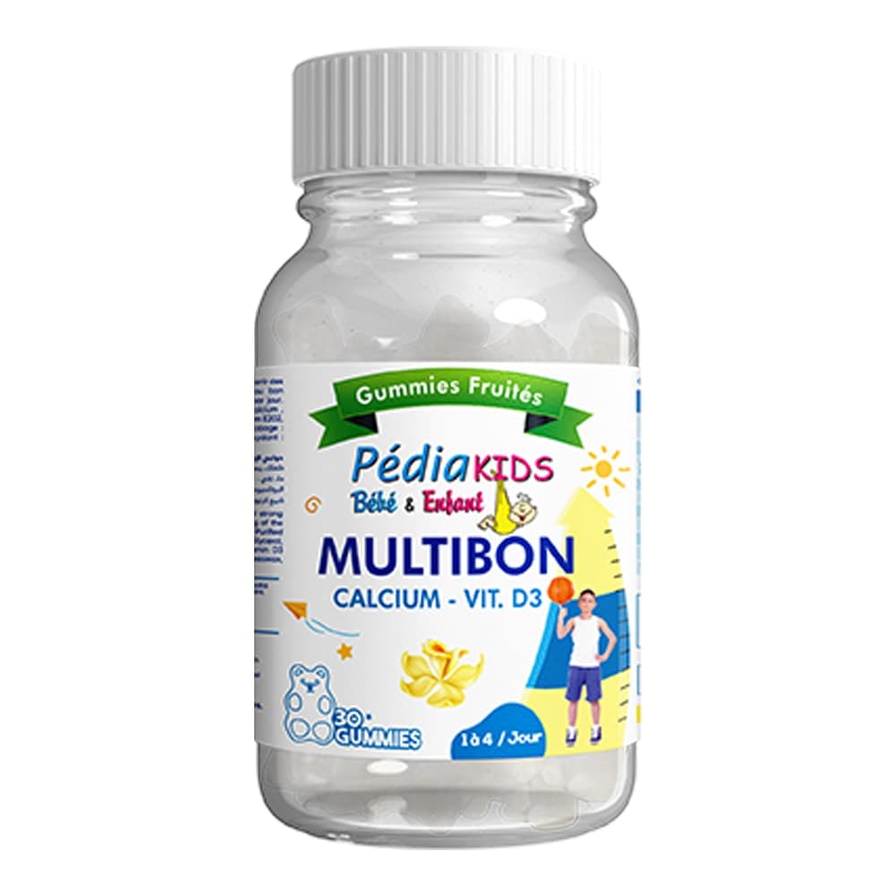 Pediakids Multibon Calcium Vitamine D3 30 Gummies